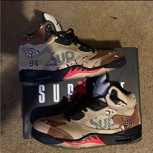 Jordan 5 supreme camo
